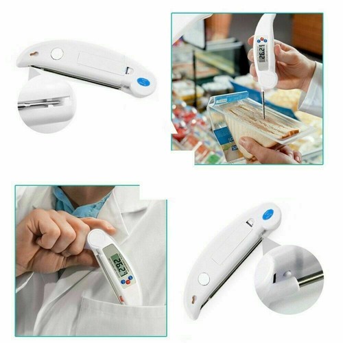 Universal Thermometer Instant Read Digital Kitchen Grill Cooking BBQ Beer Wine ❤ - Picture 4 of 6