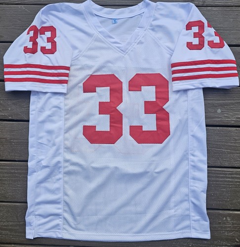 ROGER CRAIG Autographed SF49ERS White Custom Jersey. BECKETT - Picture 5 of 5