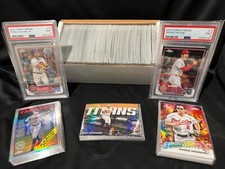 2023 Topps Chrome Baseball Complete w/3 Insert Sets PSA 9 Ohtani Acuna Buybacks