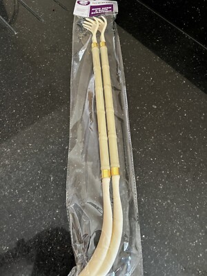 2x langer SCHUHLÖFFEL/RÜCKENKRATZER Anziehgriff Hilfe UK KOSTENLOSER VERSAND