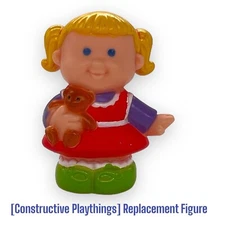 Constructive Playthings Girl Figure Replacement Toddler Discovery House Playset