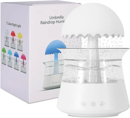 Rain Cloud Humidifier Water Drip Diffuser Aromatherapy Humidifier w/ 7 Colors US - Bild 24 von 44