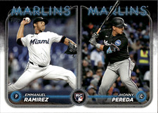 2024 Topps Update - Rookie Combos Jhonny Pereda, Emmanuel Ramirez #US185 (RC)