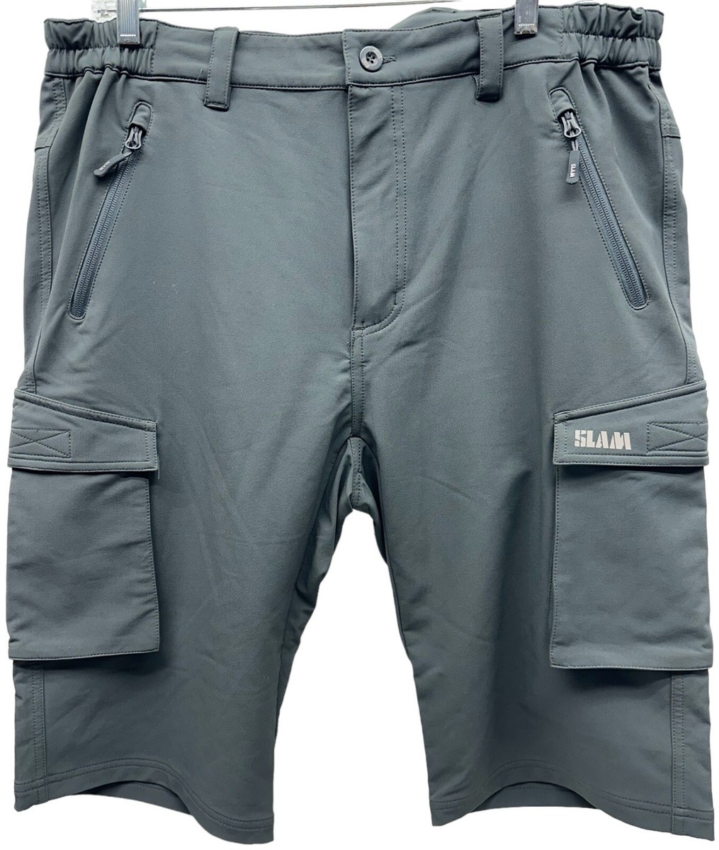 Slam Advanced Technology Core Collection Men's Grey Tech Shorts Sz