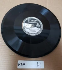 VINTAGE EDISON  82268-R DIAMOND DISC PHONOGRAPH RECORD MADAMINA ! N260 H