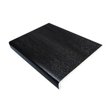 225mm Black Ash UPVC Window Board/Cill Cover 1.25m Long 9mm Thick Plastic Window