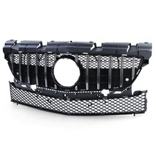 Sport Kühlergrill Schwarz Glanz Chrom für Mercedes SLK R172 Vorfacelift 11-15 Sport Kühlergrill Schwarz Glanz Chrom für Mercedes SLK R172 Vorfacelift 11-15