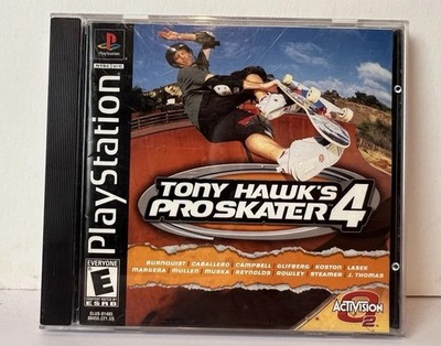 Tony Hawk s Pro Skater 4 PS1 (PlayStation 1 2002) CIB Complete w/ Manual Tested