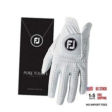 FootJoy Men's Pure Touch Limited Golf Gloves White X-Large, Worn on Right Hand