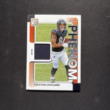 2025 Panini Donruss Rookie Phenom Jerseys Colston Loveland #RPJ-CLD RC Bears SP