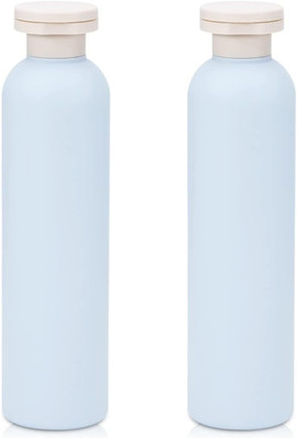 8.8 Oz  Shampoo Bottles, Refillable Flip Cap Squeeze Bottles for Toiletries, Lar