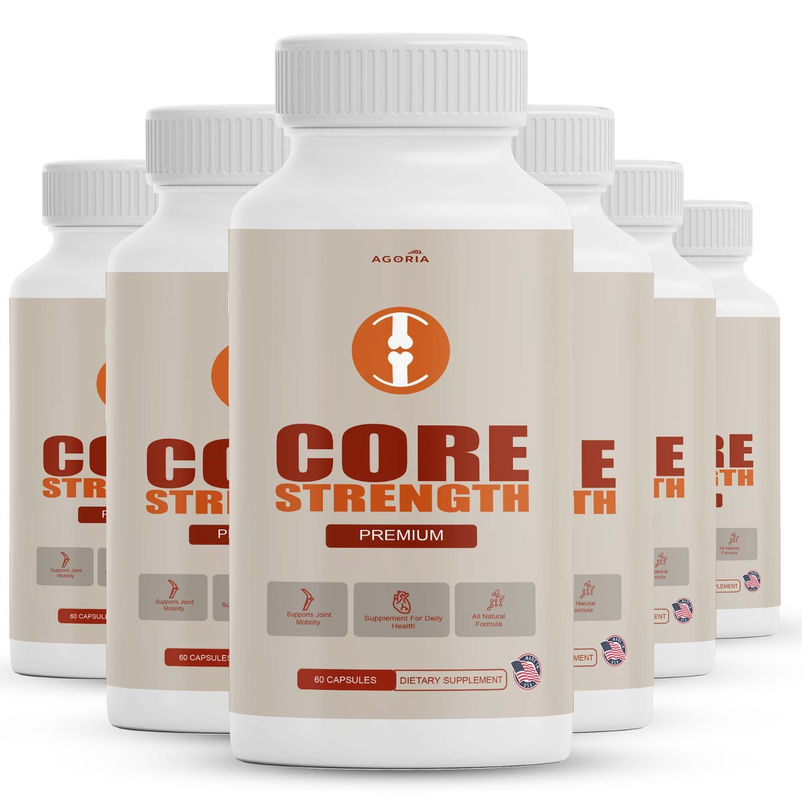 (6 Pack) Core Strength Joint Support Advanced Formula CoreStrength Capsules