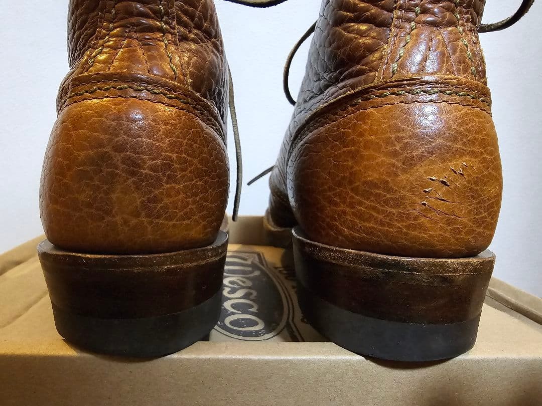WESCO Custom US 10.5EE Bullhide image 5