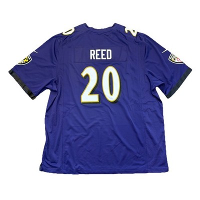 Baltimore Ravens Jersey 3XL Ed Reed Men s Purple New Without Tags 