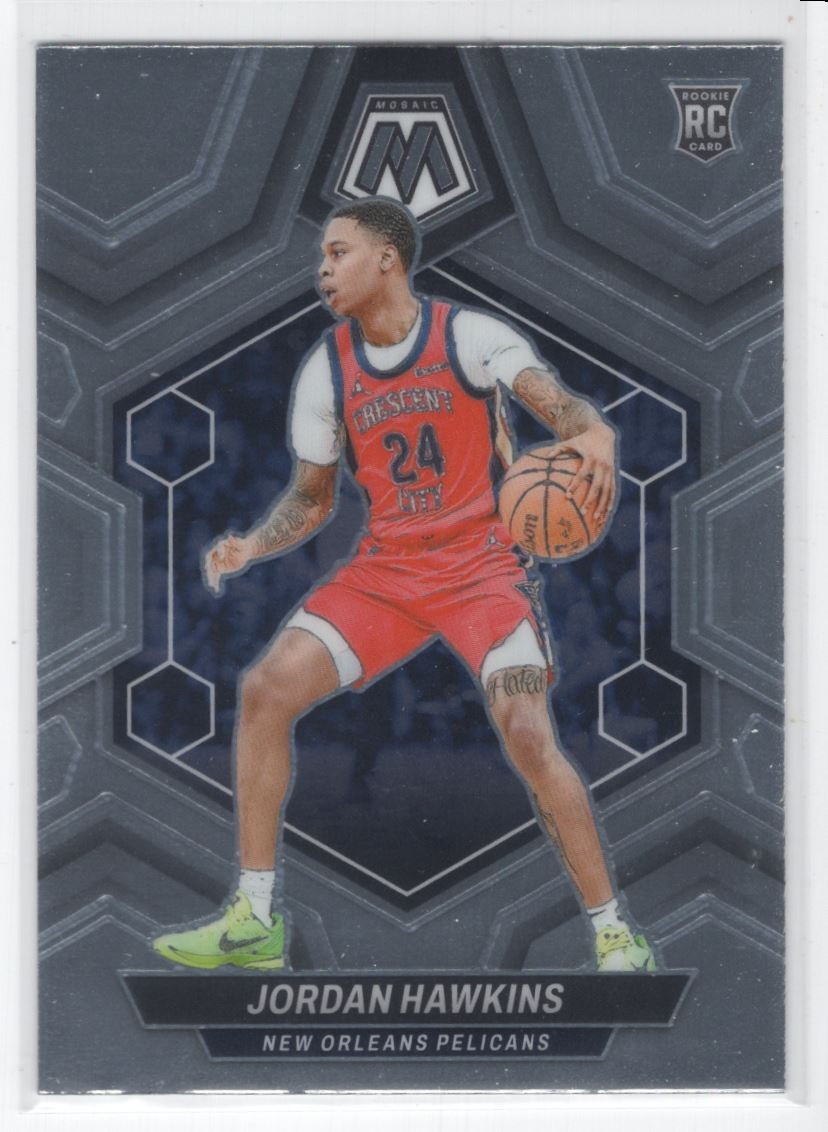 #243 2023-24 Mosaic BASE * Jordan Hawkins RC New Orleans Pelicans