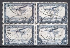 Congo Belge 1930 Airmail 50F, Service Postal Aérien, Bloc 4, OO-AIX