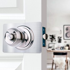 4pcs Door Lock Repair Plate Door Reinforcement Plate Door Knobs Fixing