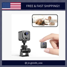 Security Camera 4K Mini Wireless Wifi Indoor Cameras, AI Human Detection, Auto N