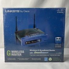 Linksys Wireless G Router WRT54GS 54 Mbps 4-Port 10/100