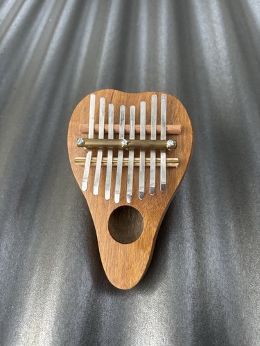 KALIMBA THUMB PIANO GOURD & WOOD-8 KEY Vintage