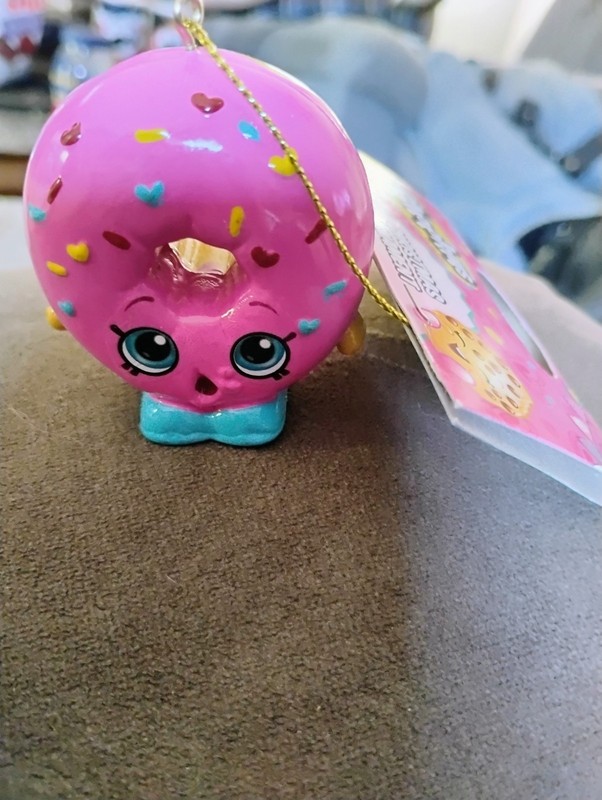 Shopkins Sprinkles D'lish Donut Season 1 Figure Full Sculpt Christmas Ornament