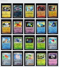 Pokemon Lot (20) Miraidon Muk No Dups Scarlet & Violet Reverse Holo / Holo NM