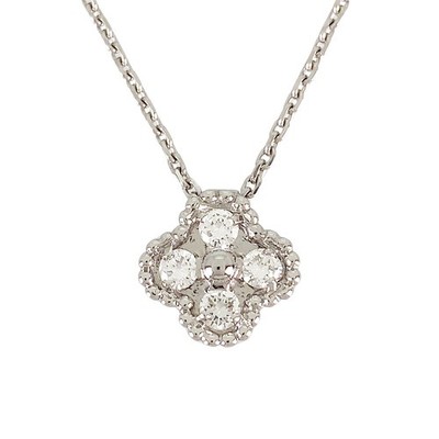 Van Cleef & Arpels Arno White gold Diamond Necklace