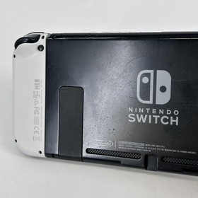 Nintendo Switch Original Handheld Console Black w/ Non-OEM Galaxy plates - Fair