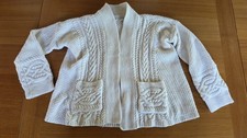 Gap Kids Size XL 12 Knitted White Cardigan