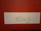 WW2 RAF BATTLE OF BRITAIN HURRICANE PILOT   PENCIL  SIGNED CARD