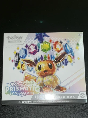 Pokemon TCG Scarlet & Violet Prismatic Evolutions Elite Trainer Box ETB SEALED