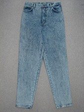 OF03435 VINTAGE 1970s  GITANO  HIGH WAIST WOMENS JEANS sz12L ACID WASH