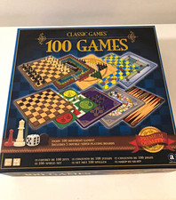 Ambassador Classic Games 100 Games Travel Board Game Set, 2+ Players, 2012