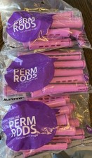 NEW Set Of 4 Pks Marianna Jumbo Orchid Perm Rods 9/16 Concave Cosmetology Hair
