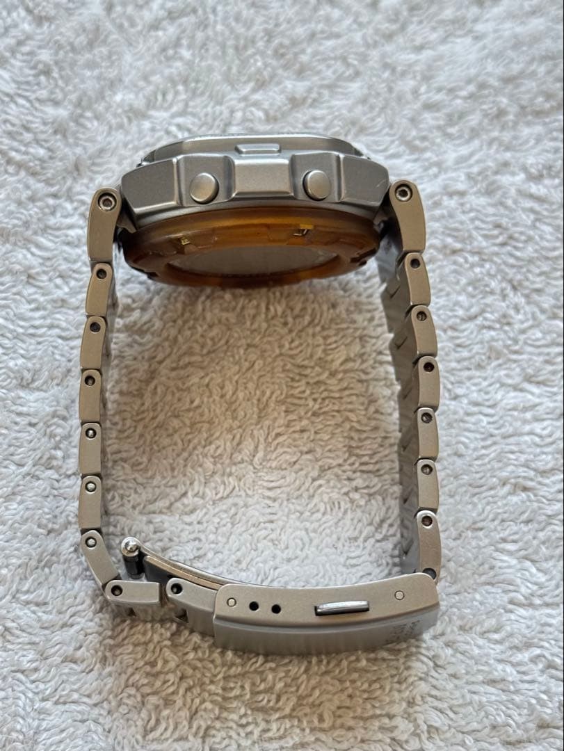 Casio G-SHOCK MRG-110TBN Blue Note Titanium Watch True Blue Dial