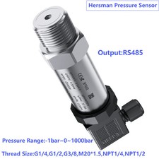 RS485 Pressure Sensor Transmitter Water Air Pressure Transducer Hydraulic Sensor