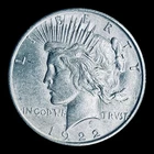 1922-D Peace Silver Dollar