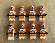 Lego Star Wars 8 X Clone Bomb Squad Trooper Phase 1 Minifigures | sw0299 | 7913