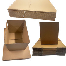 SINGLE WALL PIP BOXES SMALL PARCEL POSTAL MAILING CARDBOARD PACKING CARTON
