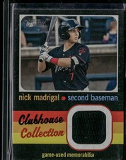 2020 Topps Heritage CCR-NM Nick Madrigal Clubhouse Collection Relics Orange