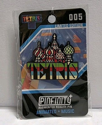 Tetris Pinfinity Ltd. Ed. Pin - St. Basil's Cathedral; No Augmented Reality