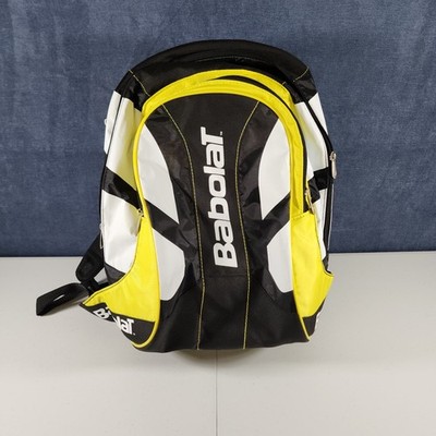  Tennis Backpack Babolat Bag Black and Yellow Pure Aero