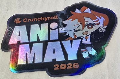 Crunchyroll ANTiMAY 2026 Sticker