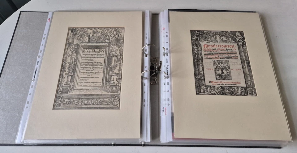 Post-Incunabula:  collection of old & rare leaves, 15th - 16th century - Image 2 of 4