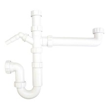 Securplumb - Kit de siphon pour évier 1,5 bac (ST12610)
