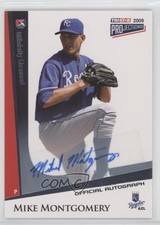 2009 TRISTAR PROjections Auto Mike Montgomery #250 Auto ry5