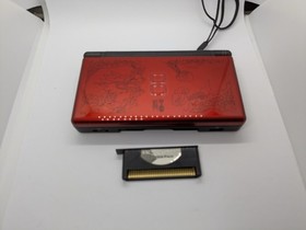 Rare iQue DS Lite Dragon Edition Crimson Black China Exclusive Nintendo - Tested