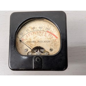 Hickok Electrical Instrument Company Volume Indicator VU Meter Rare Vintage