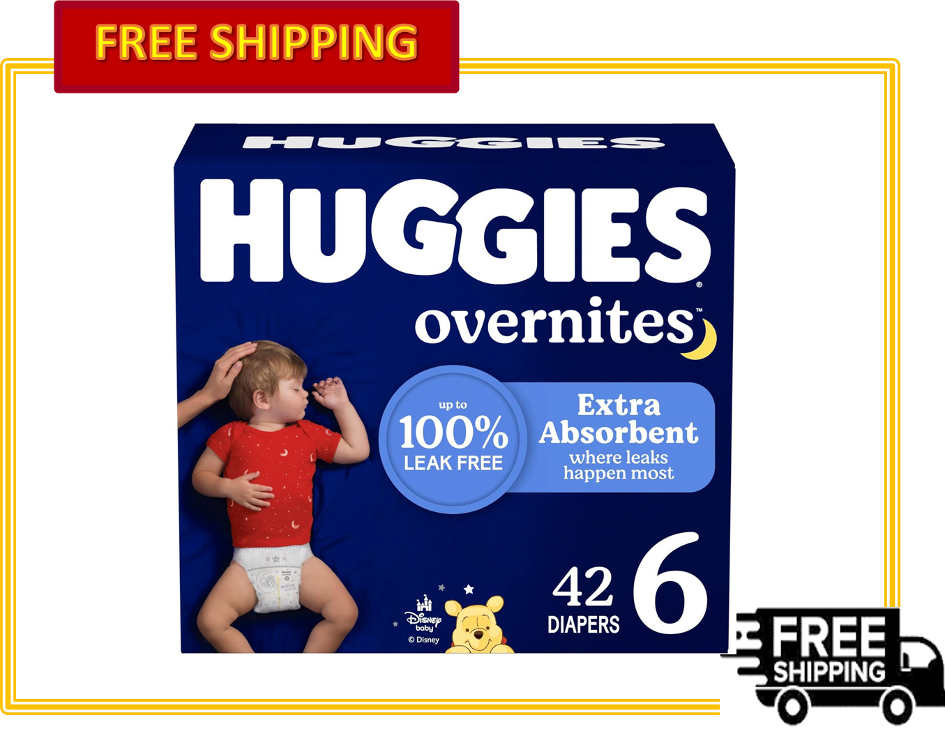 S All-night Protection & Comfort, Size 3 To 7