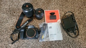Kit Photo Complet Sony Alpha 200 + 2 Objectifs (18-300mm) Prêt à l'emploi - Photo, audio & vidéo